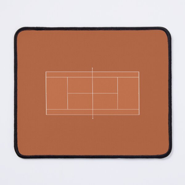 Item preview, Paris Red Clay Tennis Court Minimalist Art designed and sold by plentifly.