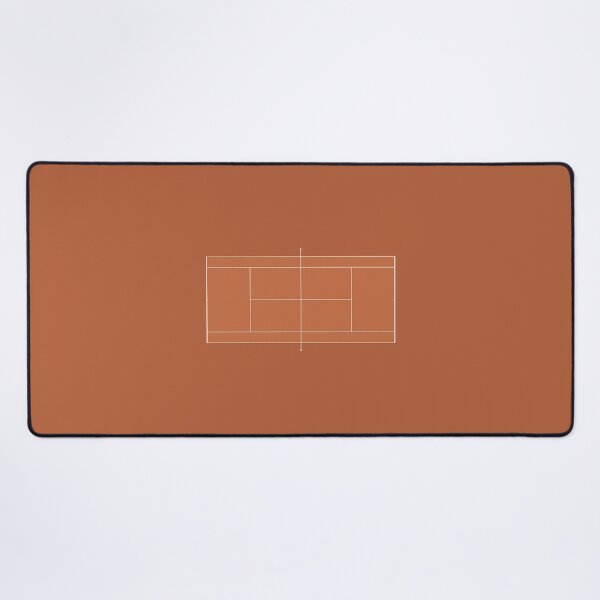 Item preview, Paris Red Clay Tennis Court Minimalist Art designed and sold by plentifly.