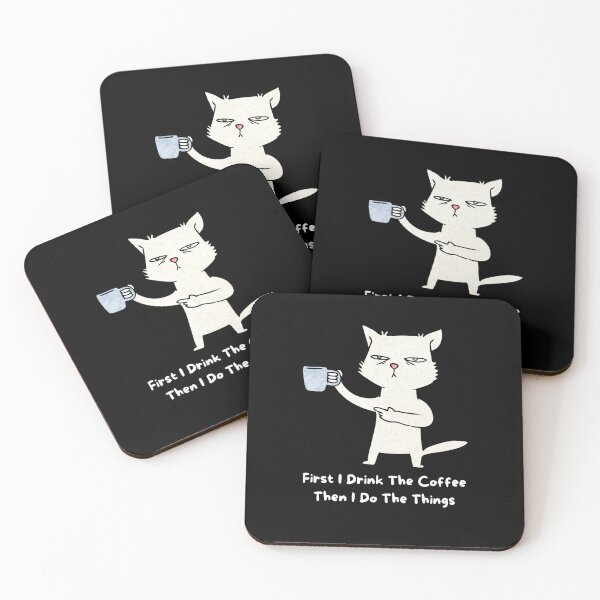 Item preview, First I Drink The Coffee Then I Do The Things designed and sold by Hmid45.