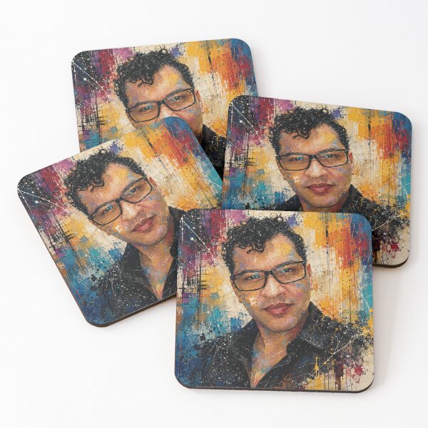 Item preview, Lenon Abstract Portrait of Color and Expression designed and sold by SHOCAMPOS DESIGNS .