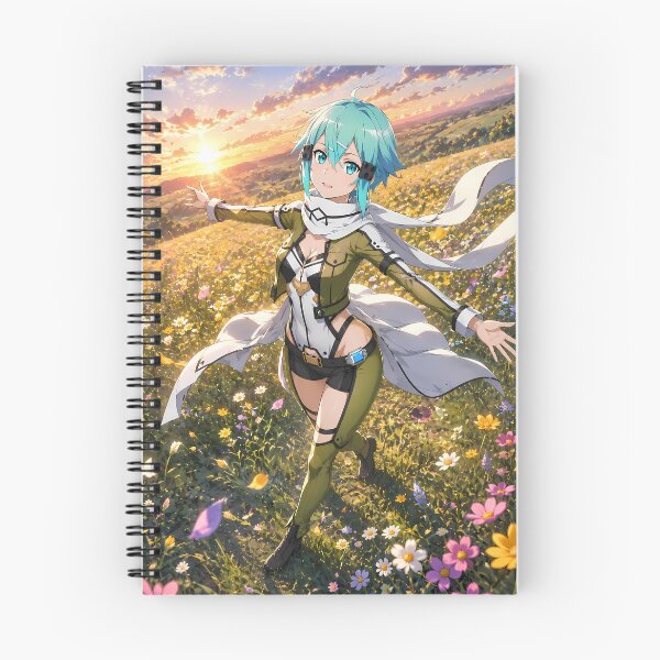 Item preview, Sinon Sword Art Online Sunset Flower Meadow designed and sold by mildaclairmo.