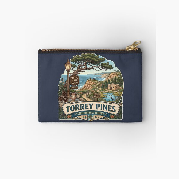Item preview, Torrey Pines State Natural Reserve California Vintage Emblem designed and sold by LittleArij.