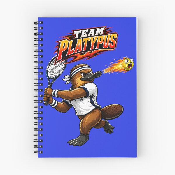 Item preview, Team Platypus - Platypus playing tennis designed and sold by shorethings.
