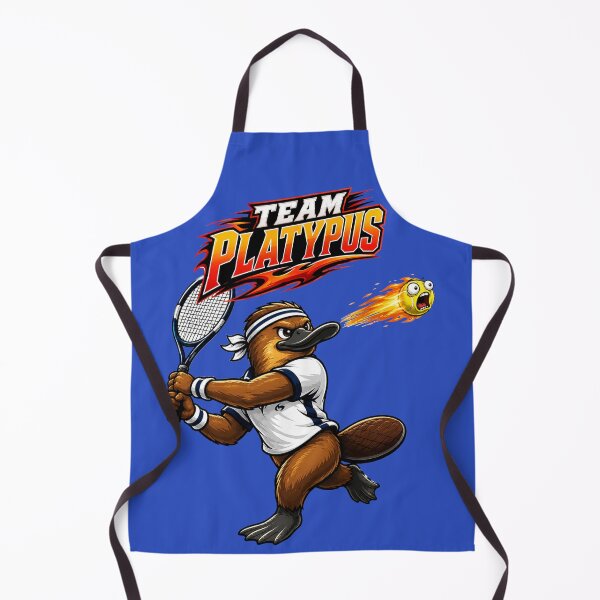 Item preview, Team Platypus - Platypus playing tennis designed and sold by shorethings.