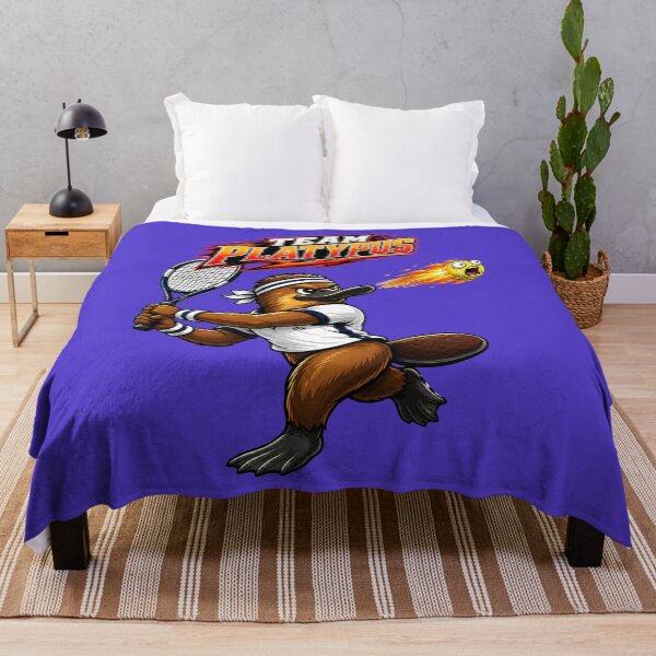Item preview, Team Platypus - Platypus playing tennis designed and sold by shorethings.
