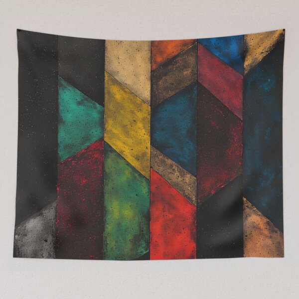 Item preview, Abstract geometric shapes in vibrant colors designed and sold by Mianku | Für das Leben.