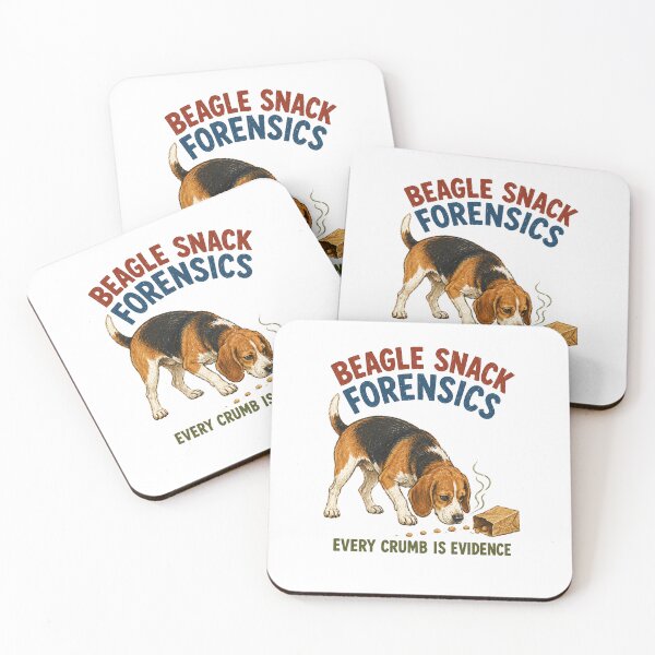 Item preview, Beagle Snack Forensics – Every Crumb Is Evidence designed and sold by Lacritsa .