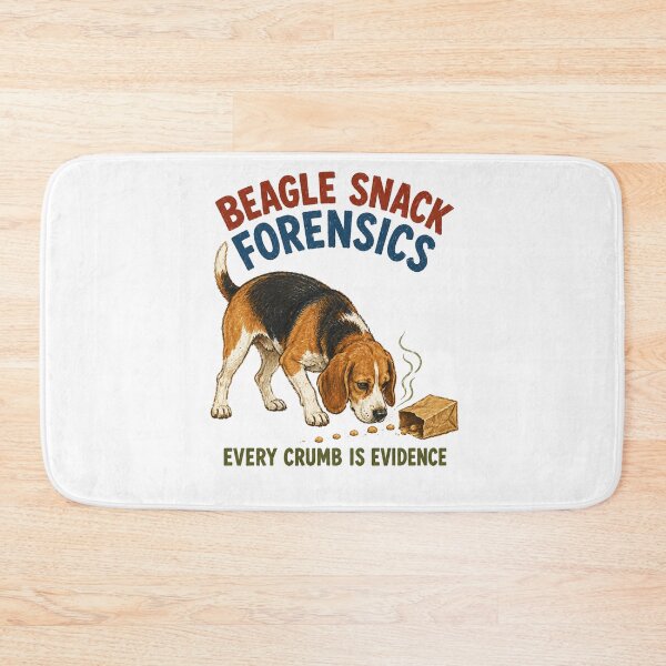 Item preview, Beagle Snack Forensics – Every Crumb Is Evidence designed and sold by Lacritsa .
