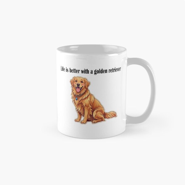 Item preview, Life is better with a golden retriever designed and sold by BARAKAT DZIGN.
