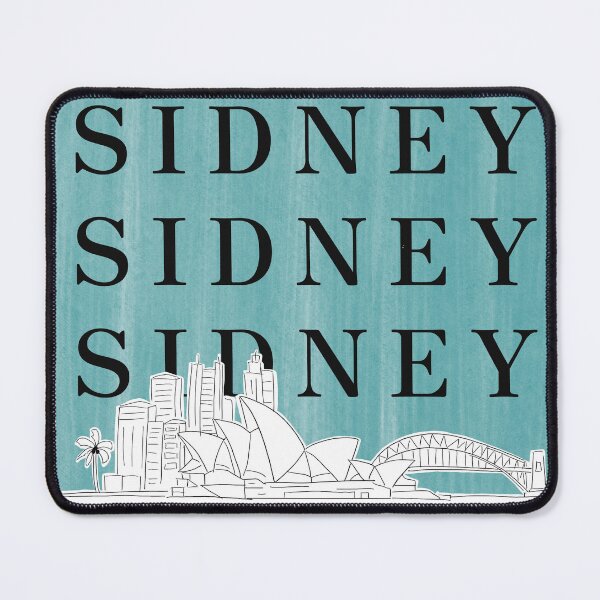 Item preview, Sidney blue poster designed and sold by dudaoliveira.art.