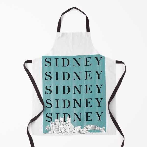 Item preview, Sidney blue poster designed and sold by dudaoliveira.art.