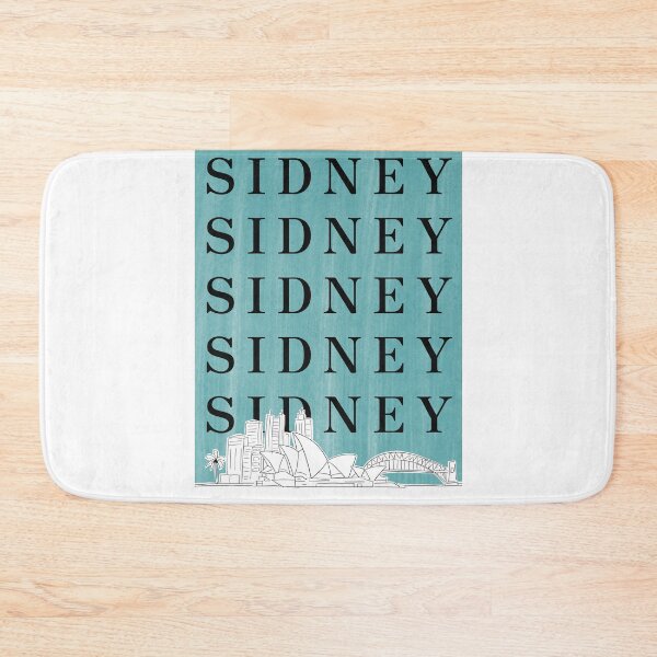 Item preview, Sidney blue poster designed and sold by dudaoliveira.art.