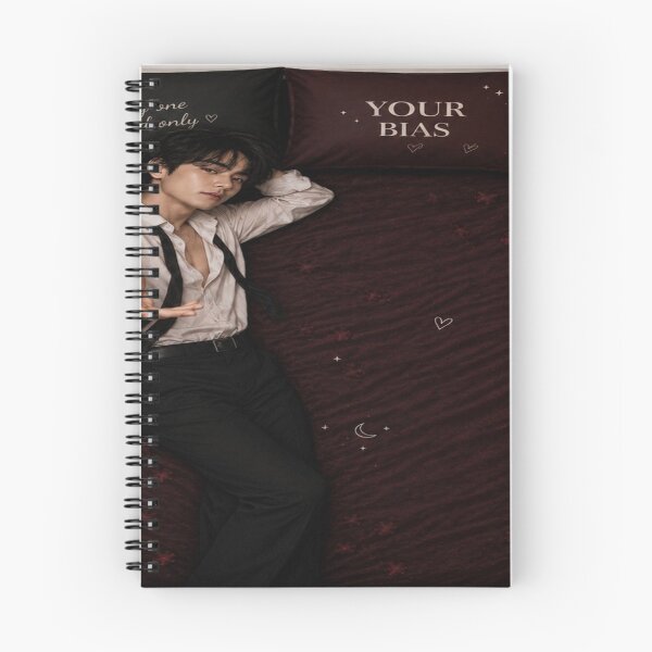 Item preview, Taehyung Your Bias Burgundy K-Pop Duvet designed and sold by Boreal Apparel.