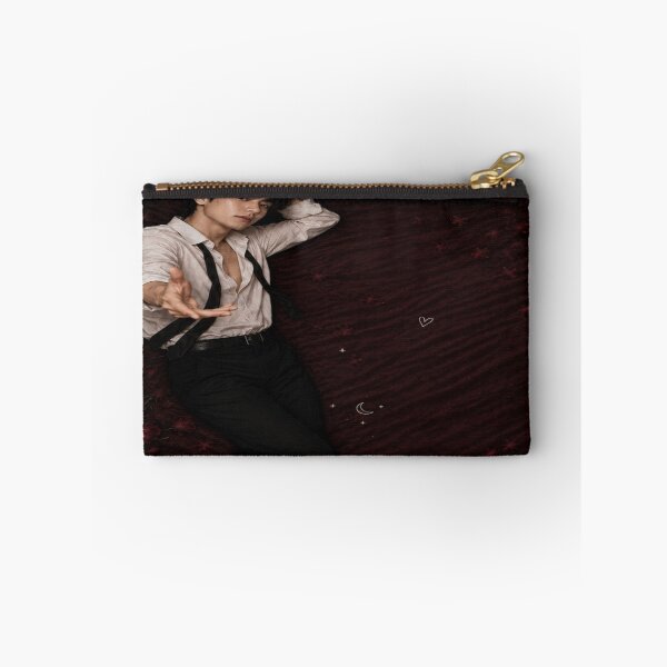 Item preview, Taehyung Your Bias Burgundy K-Pop Duvet designed and sold by Boreal Apparel.