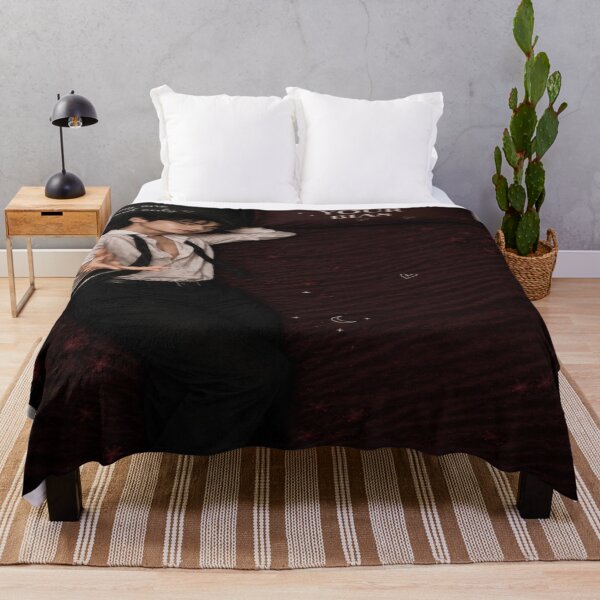 Item preview, Taehyung Your Bias Burgundy K-Pop Duvet designed and sold by Boreal Apparel.