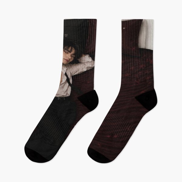 Item preview, Taehyung Your Bias Burgundy K-Pop Duvet designed and sold by Boreal Apparel.