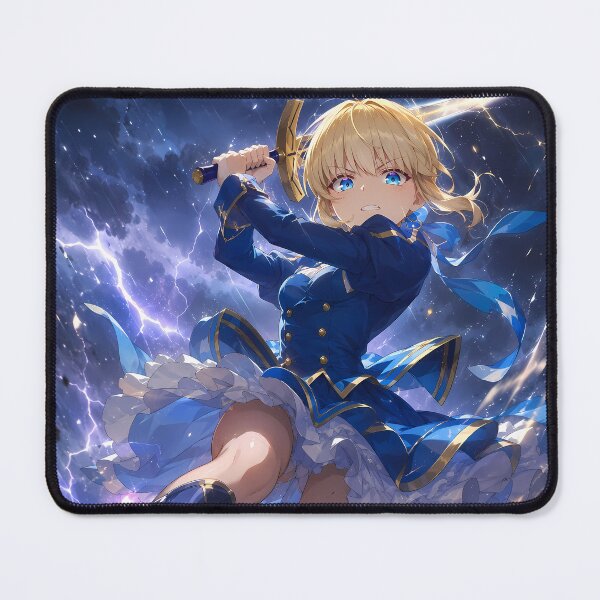 Item preview, Saber Fate Stay Night Lightning Sword Charge designed and sold by mildaclairmo.