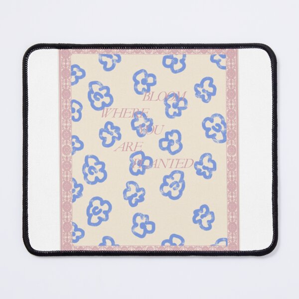 Item preview, Elegant Floral Frame Quote-bloom Where You Are Planted Graphic designed and sold by maiamisalooga.