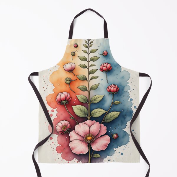 Item preview, Flowering arborvitae in watercolor style designed and sold by Mianku | Für das Leben.