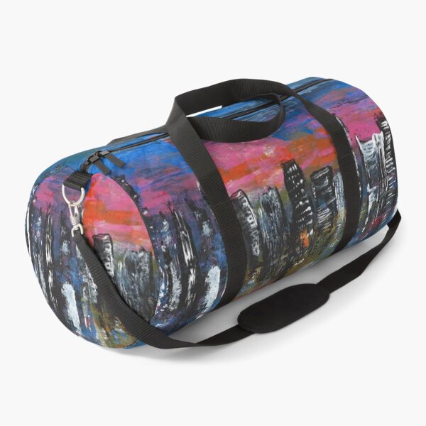 Item preview, City Sunset - Gritty Abstract Urban Skyline designed and sold by ShonaCallumArt.