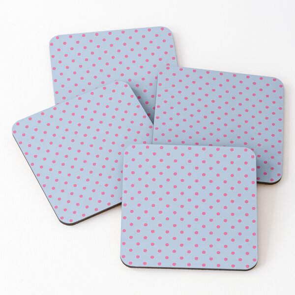 Item preview, Pastel Blue and Pink Polka Dots | Cute Pink Spots on Light Blue Pattern | Preppy Blue and Pink Dots | Retro Blue and Hot Pink Polka Dot Seamless Pattern | Soft Blue and Magenta Dots Design designed and sold by VivaFy.