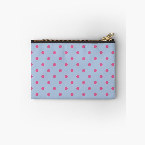 Item preview, Pastel Blue and Pink Polka Dots | Cute Pink Spots on Light Blue Pattern | Preppy Blue and Pink Dots | Retro Blue and Hot Pink Polka Dot Seamless Pattern | Soft Blue and Magenta Dots Design designed and sold by VivaFy.