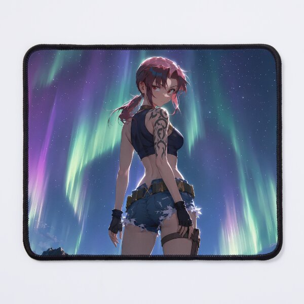 Item preview, Revy Black Lagoon Aurora Mountain Night designed and sold by mildaclairmo.