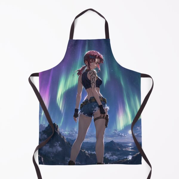 Item preview, Revy Black Lagoon Aurora Mountain Night designed and sold by mildaclairmo.