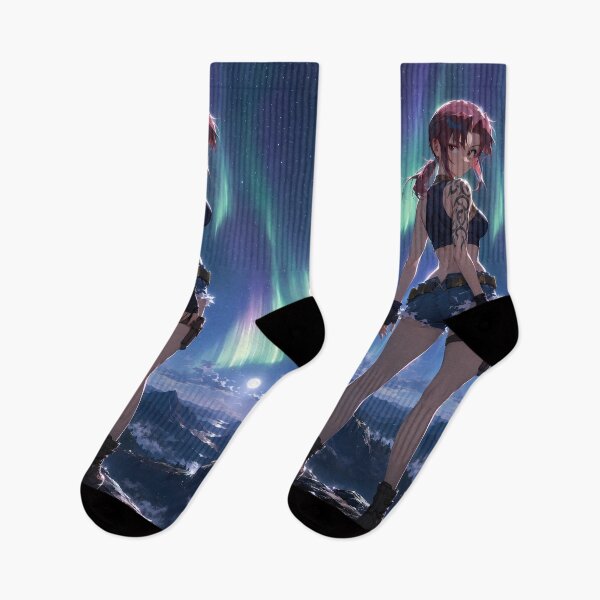 Item preview, Revy Black Lagoon Aurora Mountain Night designed and sold by mildaclairmo.