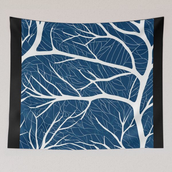 Item preview, Nature in Blue Silhouette  designed and sold by Helios Be. Lavsh.