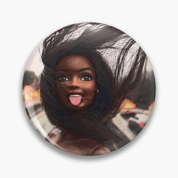 Item preview, DOLL FACE MEME - DISTRESSED BLACK DOLL MEME designed and sold by delllsdesigns.