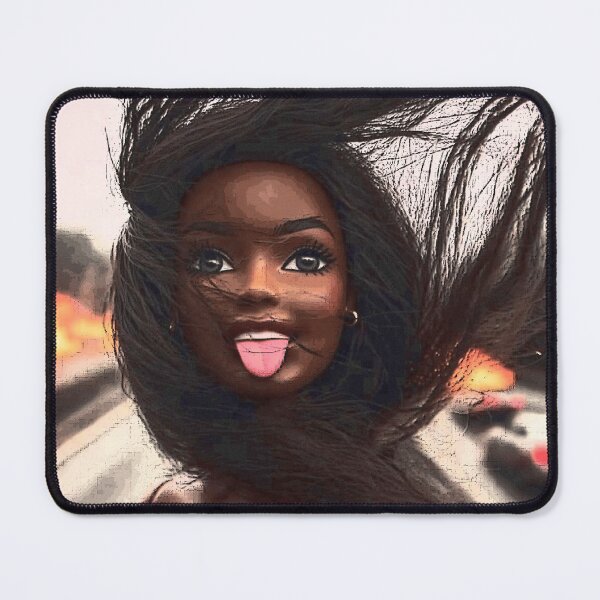 Item preview, DOLL FACE MEME - DISTRESSED BLACK DOLL MEME designed and sold by delllsdesigns.