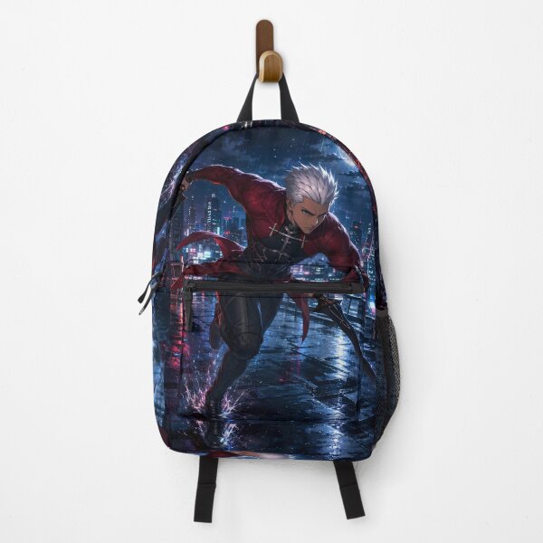 Item preview, Archer Fate Stay Night Neon Moon Rooftop designed and sold by mildaclairmo.