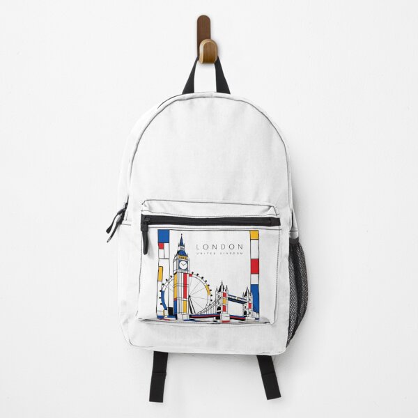 Item preview, London Mondrian style poster 3D designed and sold by CMYKStudio.