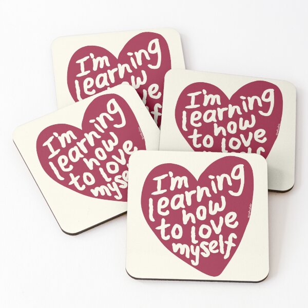 Item preview, I'm learning how to love myself designed and sold by SZ Art Studio.