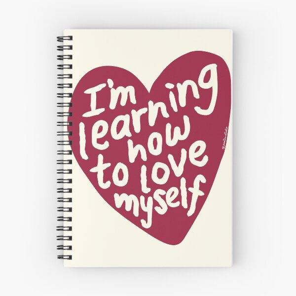 Item preview, I'm learning how to love myself designed and sold by SZ Art Studio.