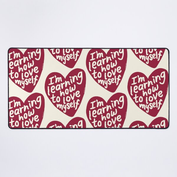 Item preview, I'm learning how to love myself designed and sold by SZPosterStudio.