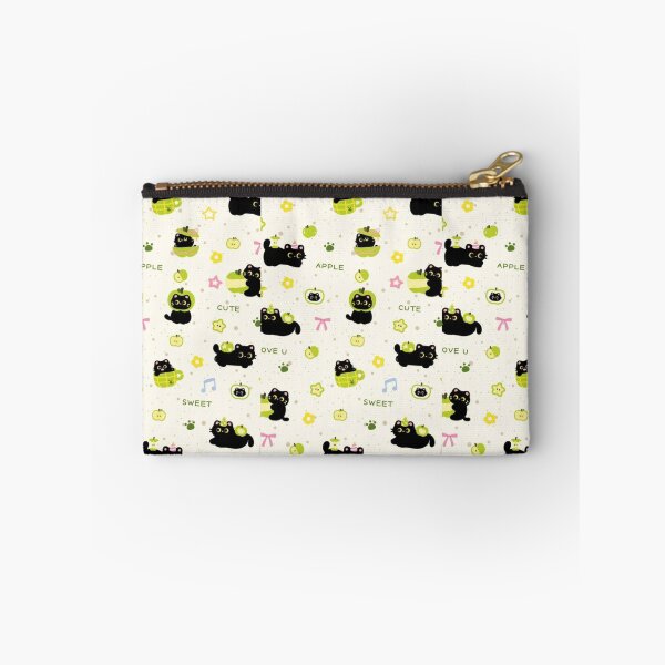 Item preview, Kawaii Black Cats & Green Apples designed and sold by Aniwhisper240.