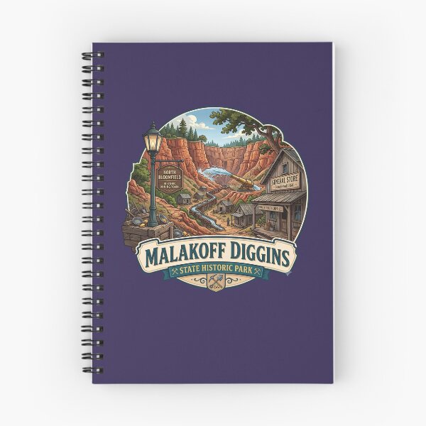 Item preview, Malakoff Diggins Historic Mining Town California Emblem designed and sold by LittleArij.