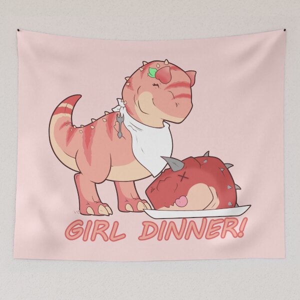 Item preview, Girl Dinner! designed and sold by Vampirebunnystu.