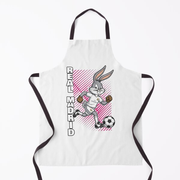 Item preview, Funny Bunny Football Player Real Madrid Style Soccer Art designed and sold by annaarthk.