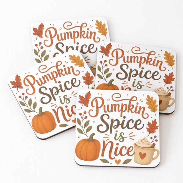 Item preview, Pumpkin Spice is Nice designed and sold by WJ Cozy Creations.