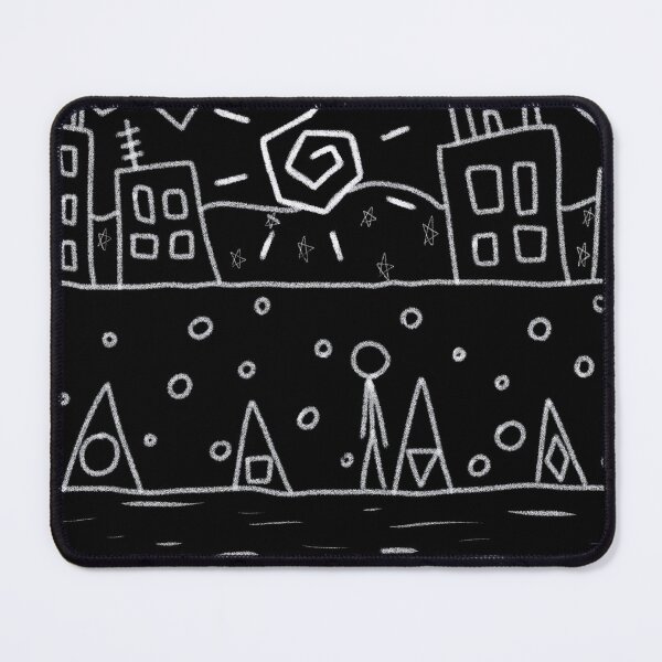 Item preview, Abstract Chalkboard City Doodle designed and sold by Strow--bary.