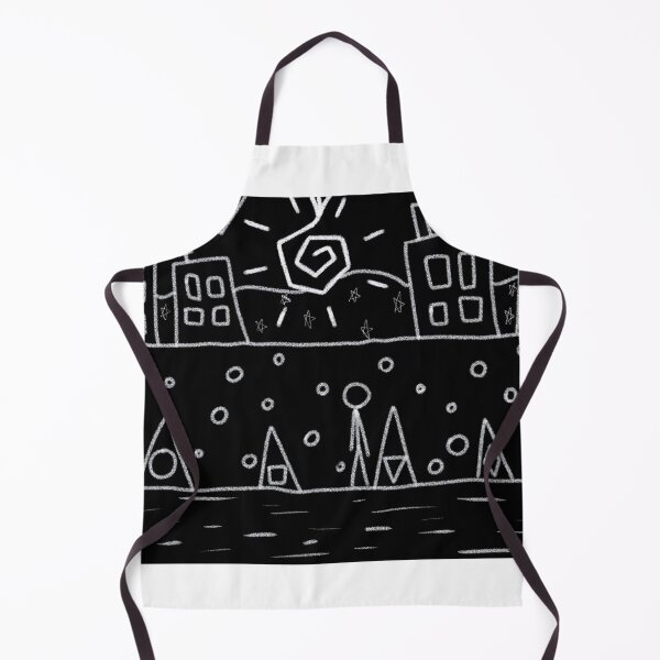 Item preview, Abstract Chalkboard City Doodle designed and sold by Strow--bary.