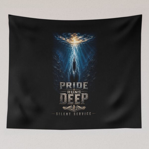 Item preview, Pride Beneath the Surface: Honor of the Silent Service designed and sold by BlissBlvdShop.