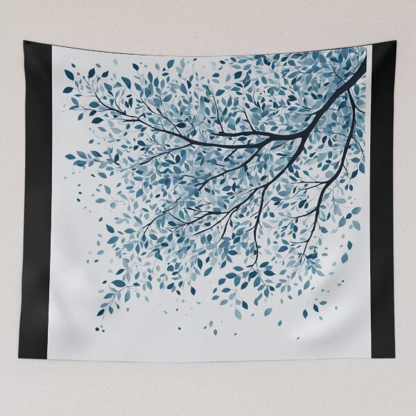 Item preview, Nature in Blue Silhouette  #3 designed and sold by Helios Be. Lavsh.