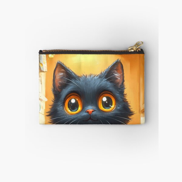 Item preview, Bombay Cat Newspaper Reader Bathroom Kawaii Black Cat designed and sold by mildaclairmo.