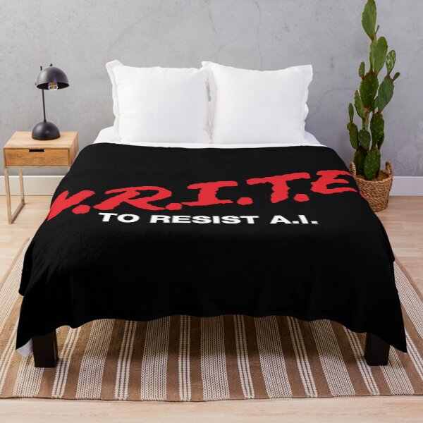 Item preview, write to resist ai (anti ai) designed and sold by remerasnerdas.