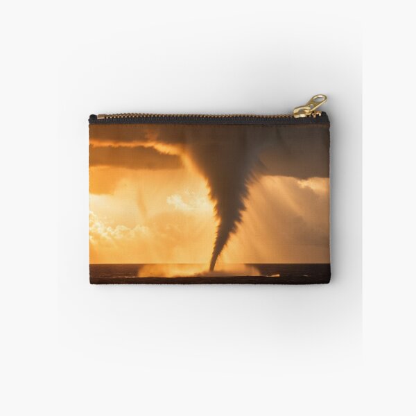 Item preview, Sunset Waterspout - Golden Storm Art designed and sold by CrippiCrippi.