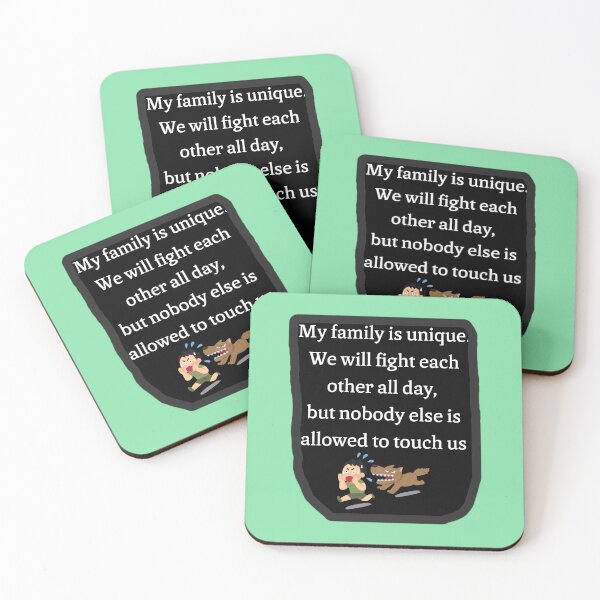 Item preview, My Family Is Unique Funny Sarcastic Sibling Protection Shirt designed and sold by MariaPCMaria.